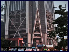 The base of Pingan International Finance Centre, that will become Shenzhen's tallest building.